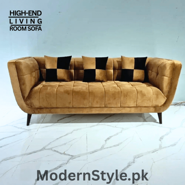Classic Keekar Wood Loveseat Sofa – ElegantEnclave #S14 (Handmade in Pakistan) - Image 2