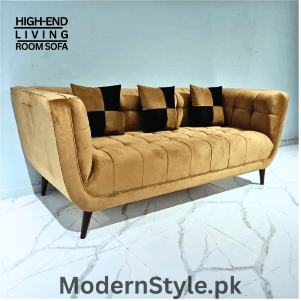 Classic Keekar Wood Loveseat Sofa – ElegantEnclave #S14 (Handmade in Pakistan) - Image 3
