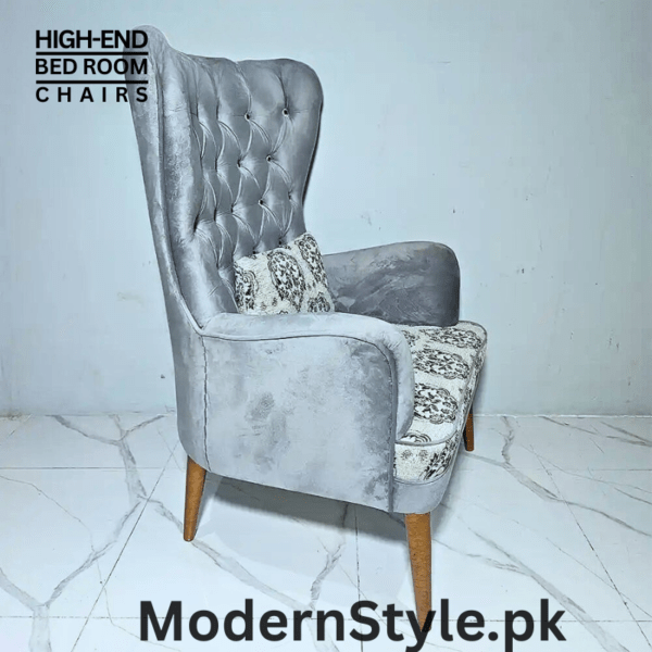 Modern Accent Bedroom Chairs – Stylish Vanity & Seating Chair for Pakistani Homes - Image 4