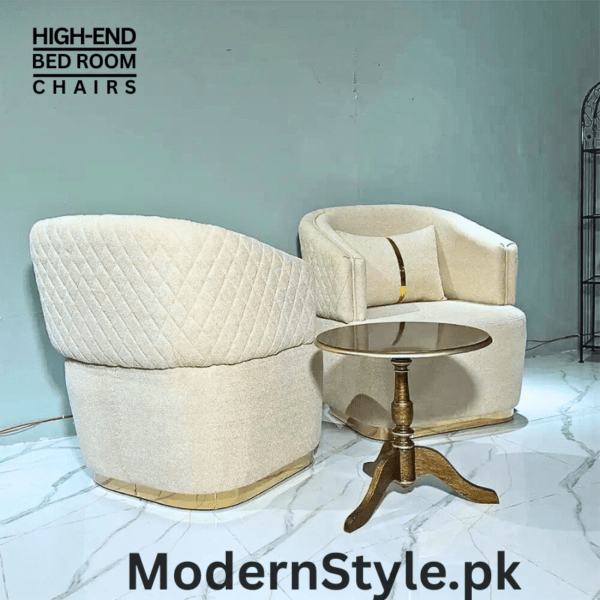 Luxury Bedroom Chair – Modern Design with Ergonomic Support - Image 3