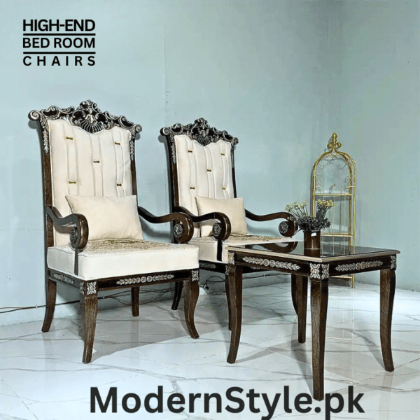 Bedroom Chair – Ergonomic Upholstered Seat for Pakistani Homes
