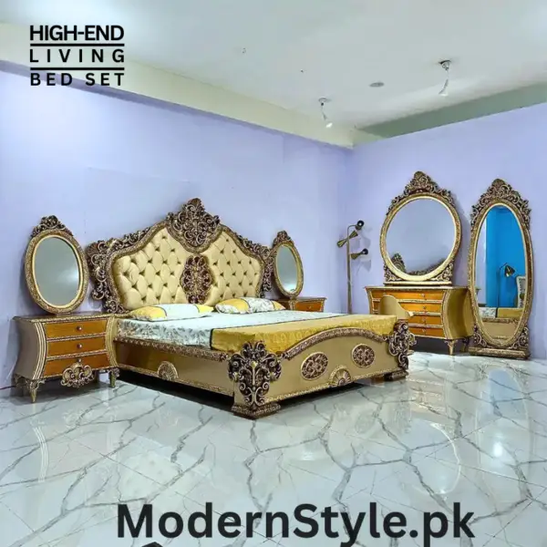 Luxury Bed Set – Premium Comfortable Bedding for Pakistani Homes