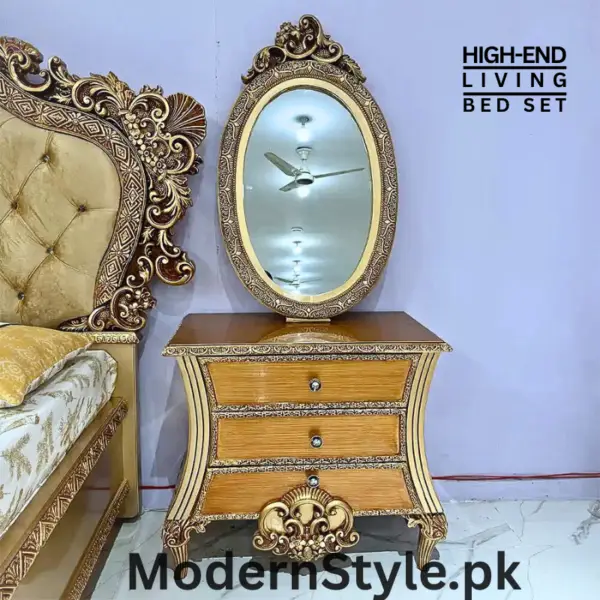 Premium Luxury Bed Set – Modern Comfortable Bedding for Pakistani Bedrooms - Image 8