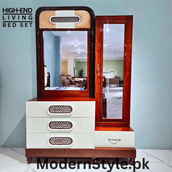 Luxury Bed Set – Modern Elegant Bedroom Furniture (Sheesham Wood) - Image 5
