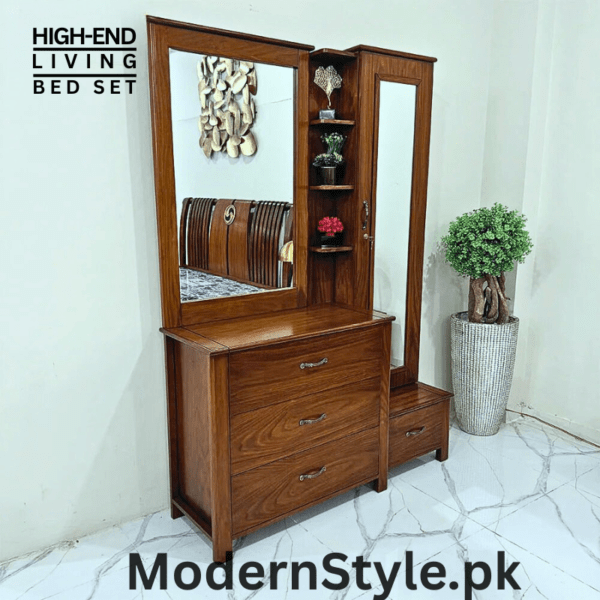 Royal Luxury Bed Set – Modern & Elegant Bedroom Ensemble - Image 3
