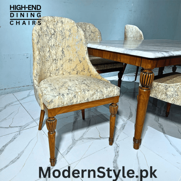Royal Sheesham 6-Seater Dining Table Set – Handcrafted Pakistani Furniture - Image 3