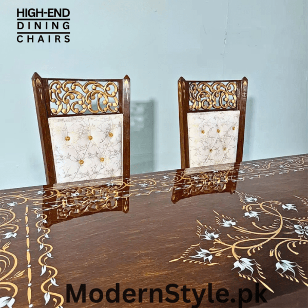 Modern 6-Seater Dining Table Set – Premium Family Dining Solution - Image 4