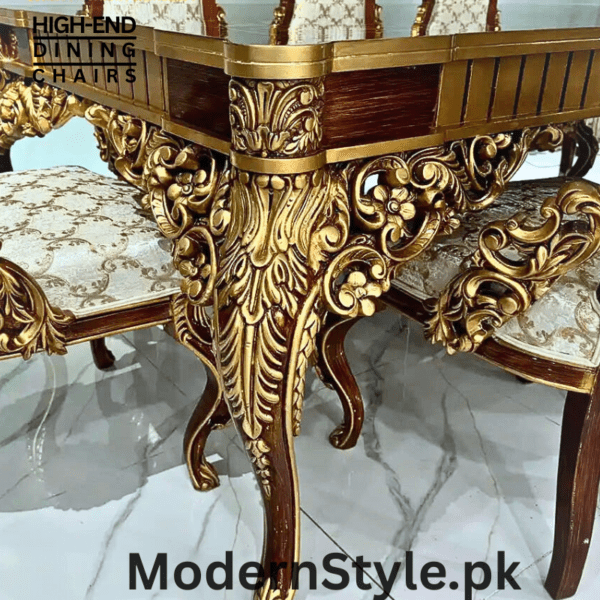 Premium 8-Seater Dining Table Set – Modern & Elegant for Pakistani Homes - Image 4