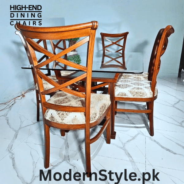 Modern 6-Seater Dining Set – Premium Comfort for Pakistani Homes - Image 3