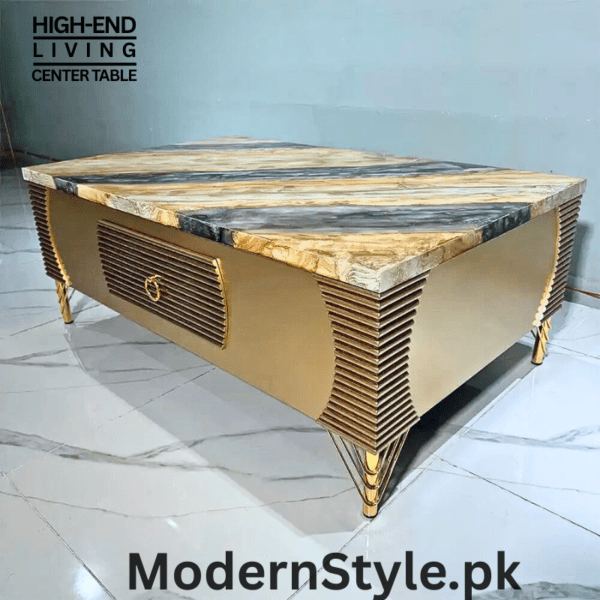 Modern Center Table – Stylish & Compact Pakistani Living Rooms