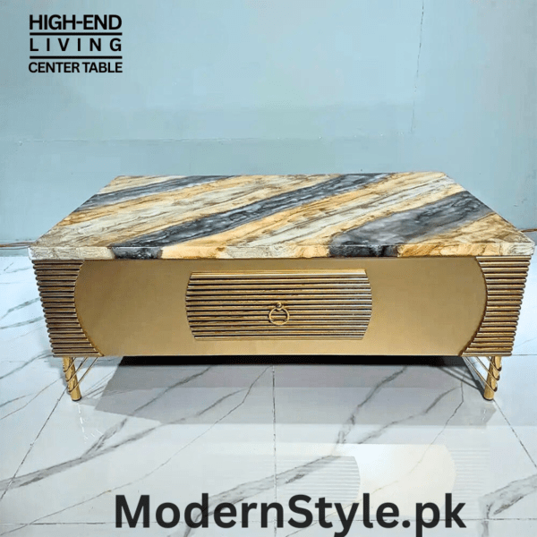 Modern Elegance Center Table – Compact & Stylish for Living Rooms - Image 2