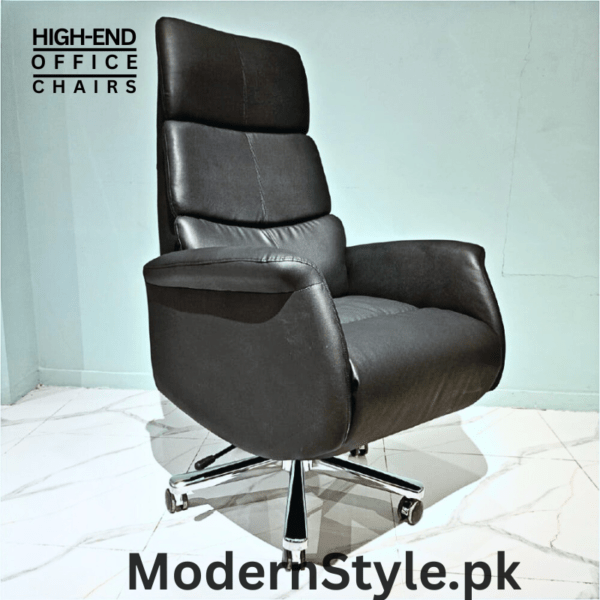 Revolving Chair Big Boss – Premium Ergonomic Office Chair (PU Leather) - Image 2
