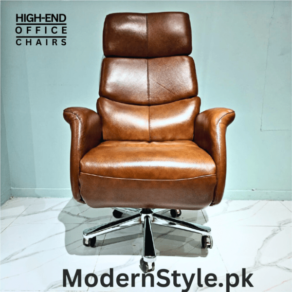 Big Boss Leather Revolving Chair - Premium Executive Office Chair
