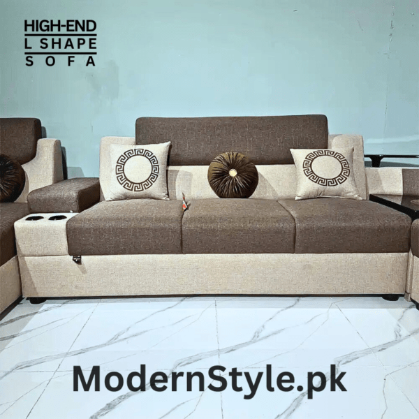 Royal Comfort 10-Seater L-Shape Sofa – Premium Family Seating - Image 3