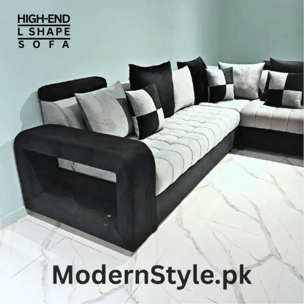 7-Seater ZenithZephyr Luxury Sofa Set – Premium Fabric, Modern Design (Made in Pakistan) - Image 2