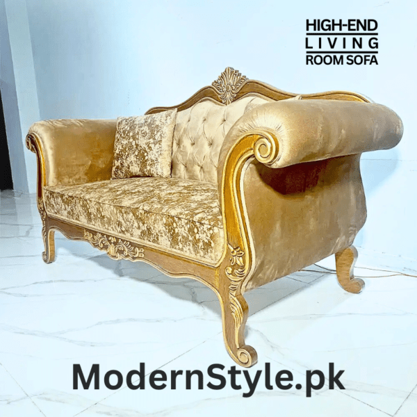 Modern Luxury Divan – Multi-Purpose Daybed & Sofa (Sturdy Wood Frame) - Image 3