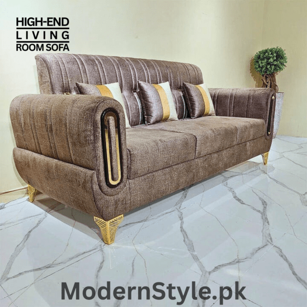 Premium 6-Seater Sofa - Luxury Family Sofa Set for Pakistani Homes - Image 4