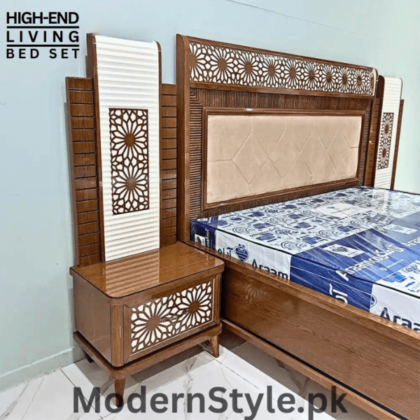 Premium Flower Design Bed Set – Luxury Floral Bedding - Image 3
