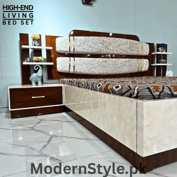 Royal Comfort Bed Set – Modern Design with Premium Finish - Image 4