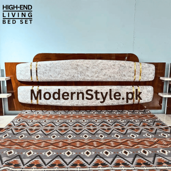 Royal Comfort Bed Set – Modern Design with Premium Finish - Image 3