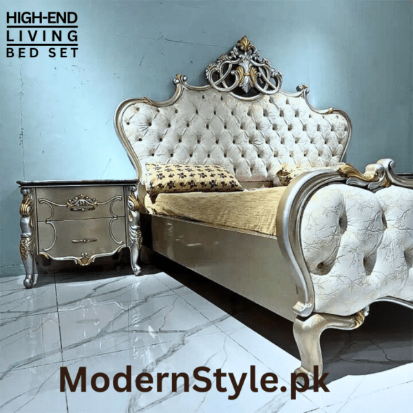 Royal Comfort Bed Set – Modern Design with Premium Finish - Image 5