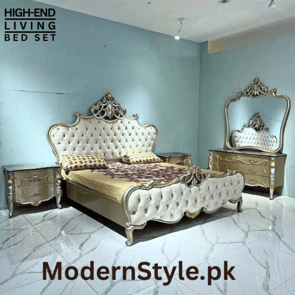 Premium Bed Set – Modern & Durable for Pakistani Bedrooms